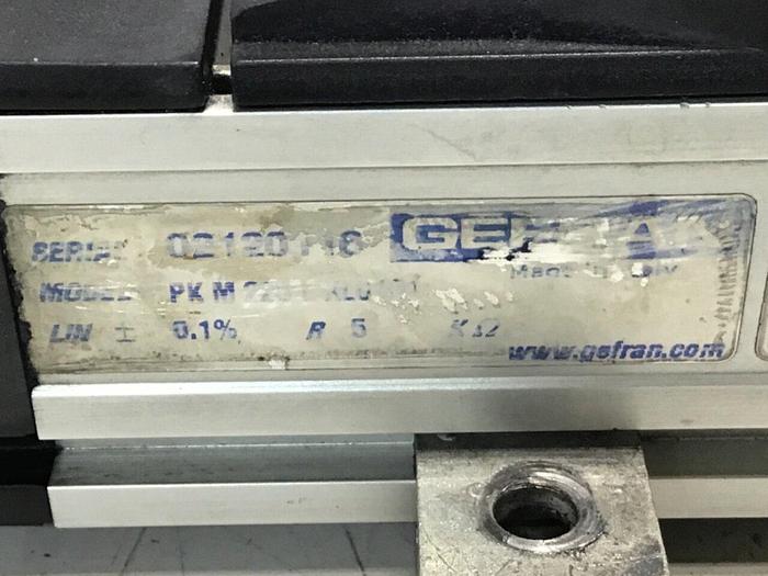 Used GEFRAN Linear Transducer PK M 225 L #131047