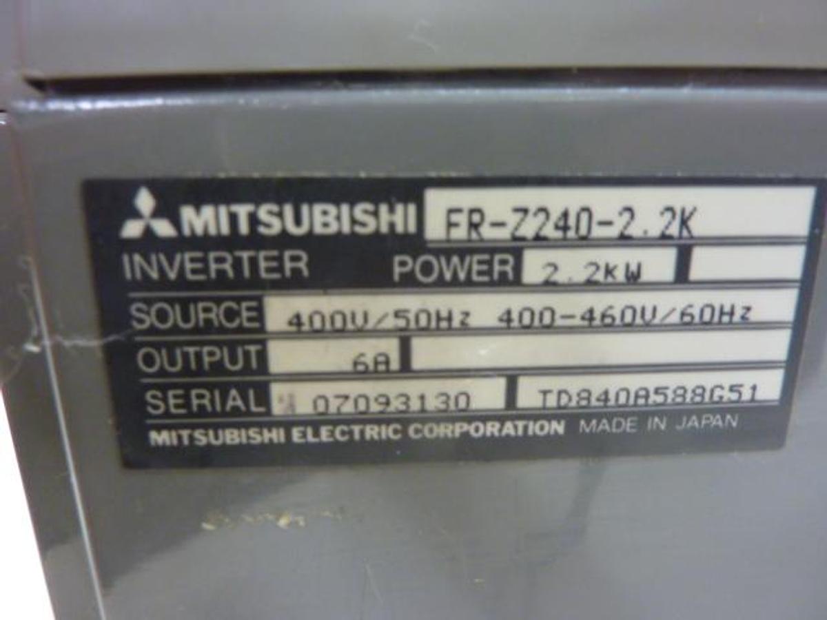 Used MITSUBISHI Inverter FR-Z240-2.2K USED