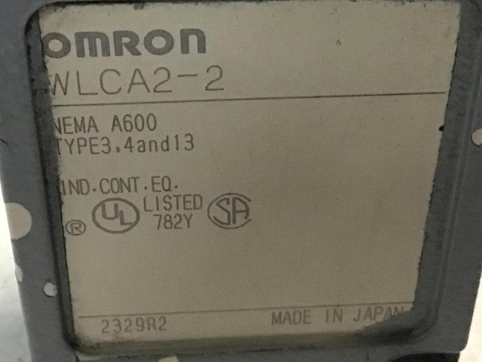 Used OMRON Limit Switch WLCA2-2 #121889