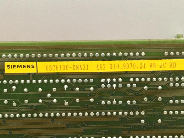 Used SIEMENS 3 Axis Board 6SC6100-0NA21 Used