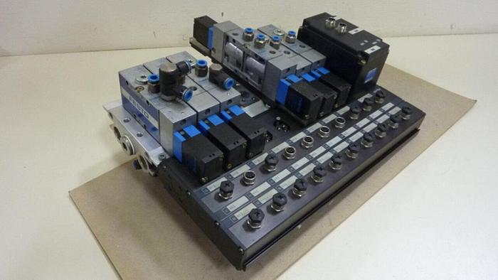 Used FESTO Control Block / Valve Terminal IFB8-02 #52721
