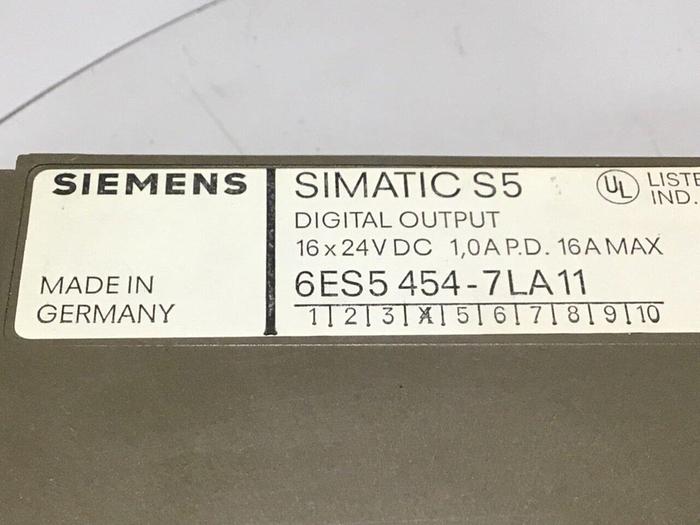 Used SIEMENS Digital Output 6ES5 454-7LA11 #113135