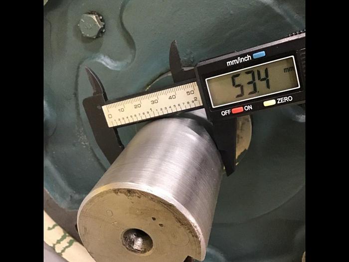 Used RELIANCE ELECTRIC Van Dorn 75 HP AC Motor 1MAF9350-G2-RJ Used