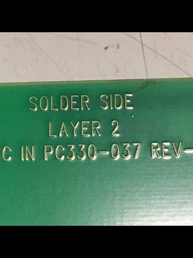 Used VAN DORN DC Input Board 330037 PC330-037 Used