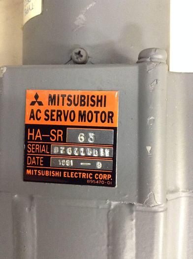 Used MITSUBISHI AC Servo Motor HA-SR63 USED