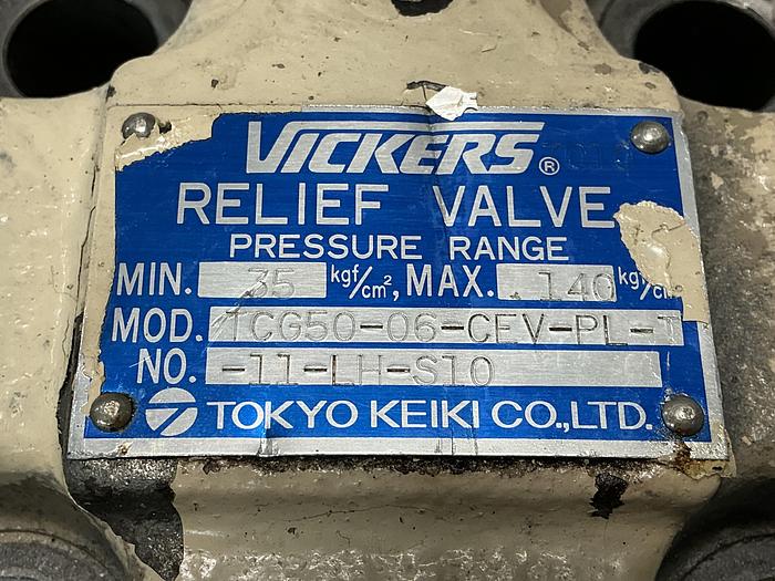 Used VICKERS TCG50-06-CEV-PL-T-11-LH-S10