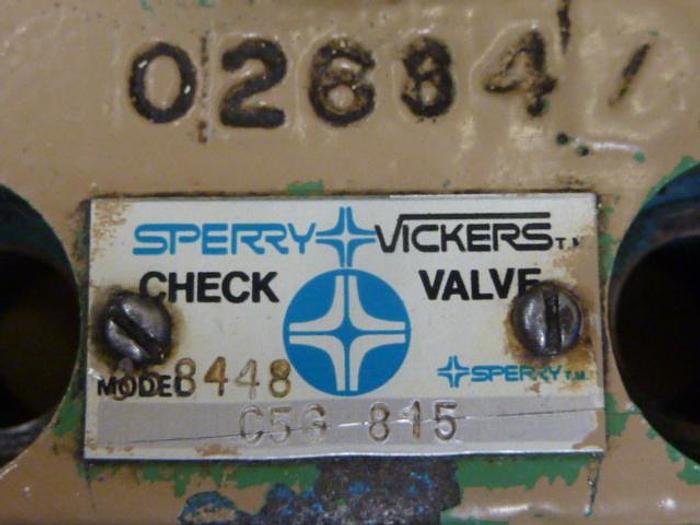 Used VICKERS Check Valve C5G815 #64570