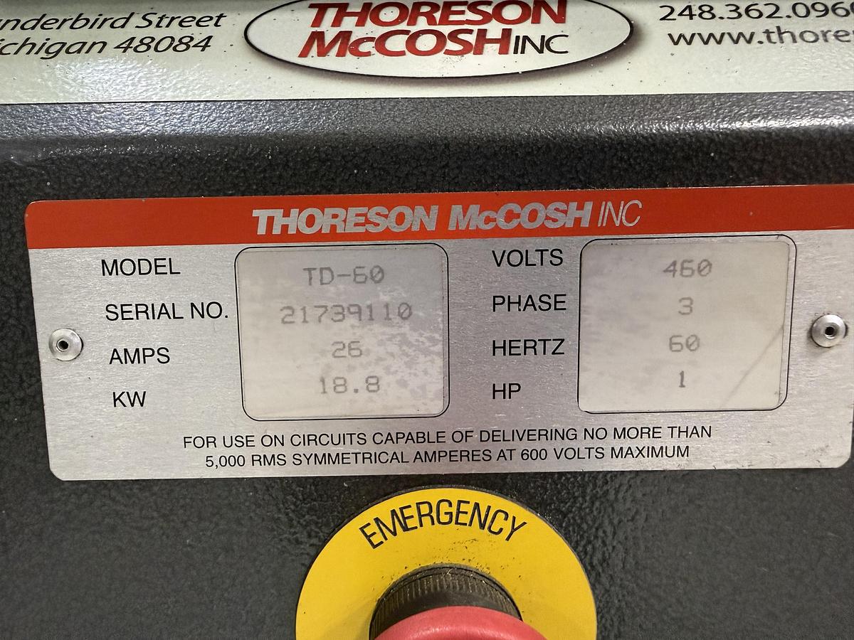 Used THORESON MCCOSH TD-60