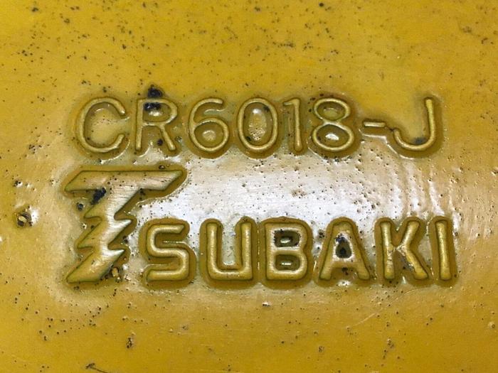 Used SUBAKI TEM Roller Chain Coupling CR6018-J #133322