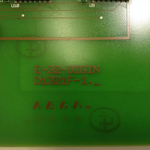 Used KEBA Input Module E-32-DIGIN D1321F-1 Used