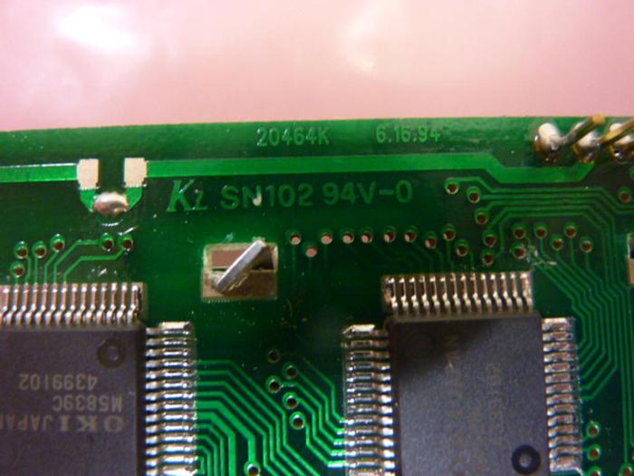 Used VARITRONICS Display & Board 20464K #43675