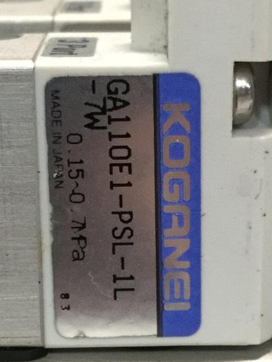 Used KOGANEI Manifold w/ Valves PBM6P-9W #104865