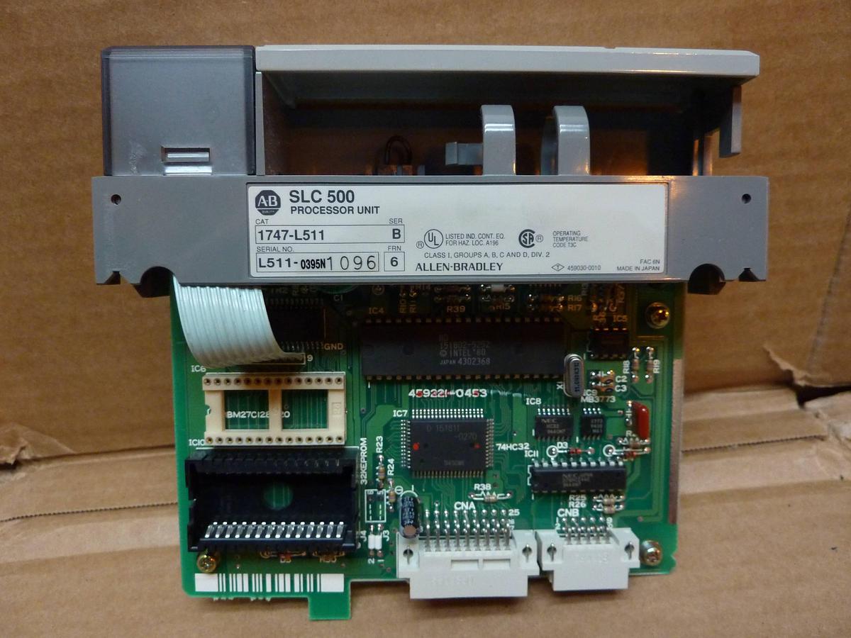 Used ALLEN BRADLEY 5/01 Processor Unit 1747-L511 SER B USED