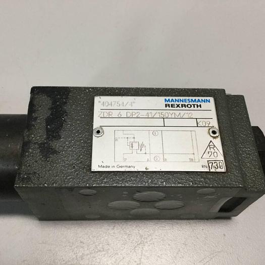 Used MANNESMANN REXROTH Hydraulic Valve ZDR6DP241150YM12 #97633