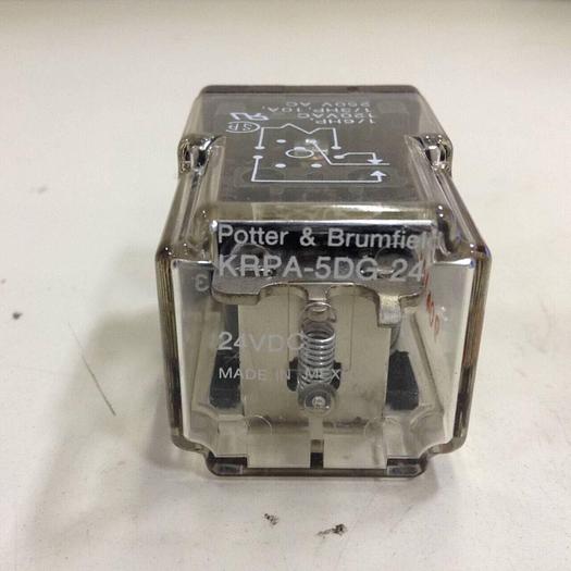 Used POTTER & BRUMFIELD Relay KRPA-5DG-24 #76418