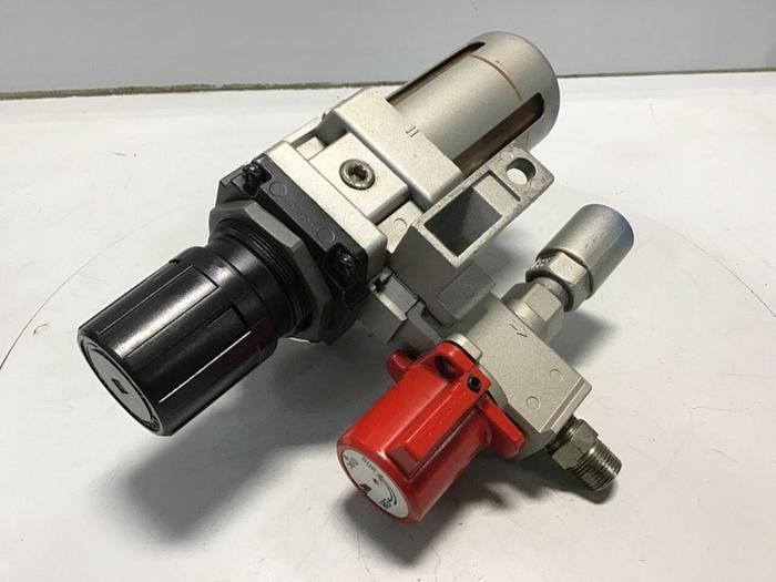 Used SMC Pneumatic Lockout Valve VHS40-N03-Z #123285