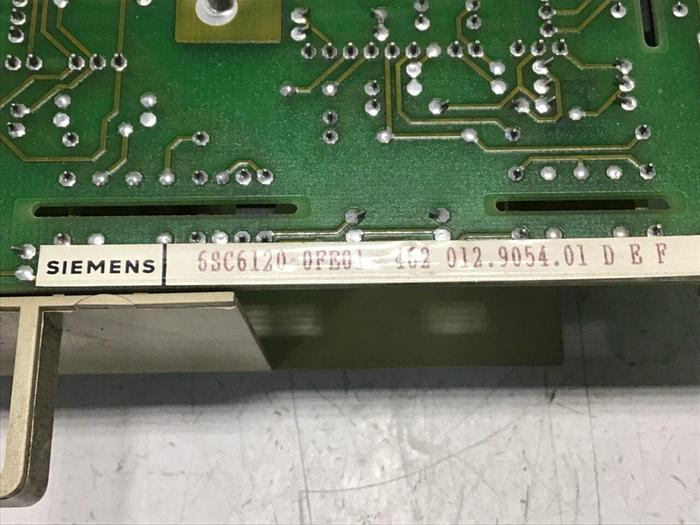 Used SIEMENS Simodrive Board 6SC6120-0FE01 #136787