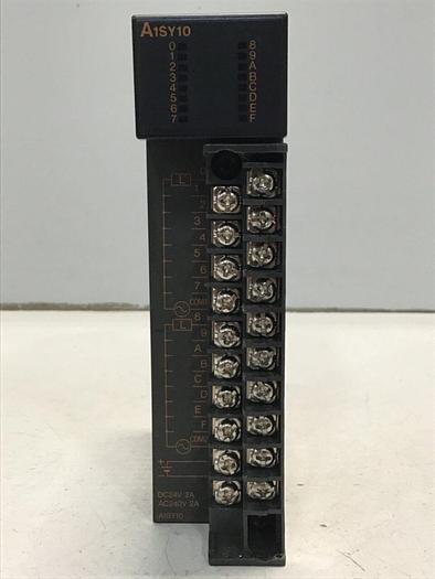 Used MITSUBISHI Output Module A1SY10 #125188