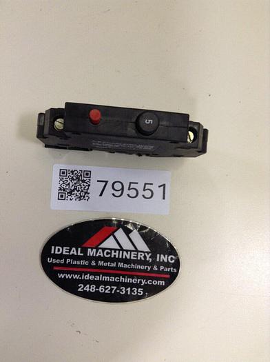 Used ALLEN BRADLEY 5 Amp Circuit Breaker 1492-GH050 SER B #79551