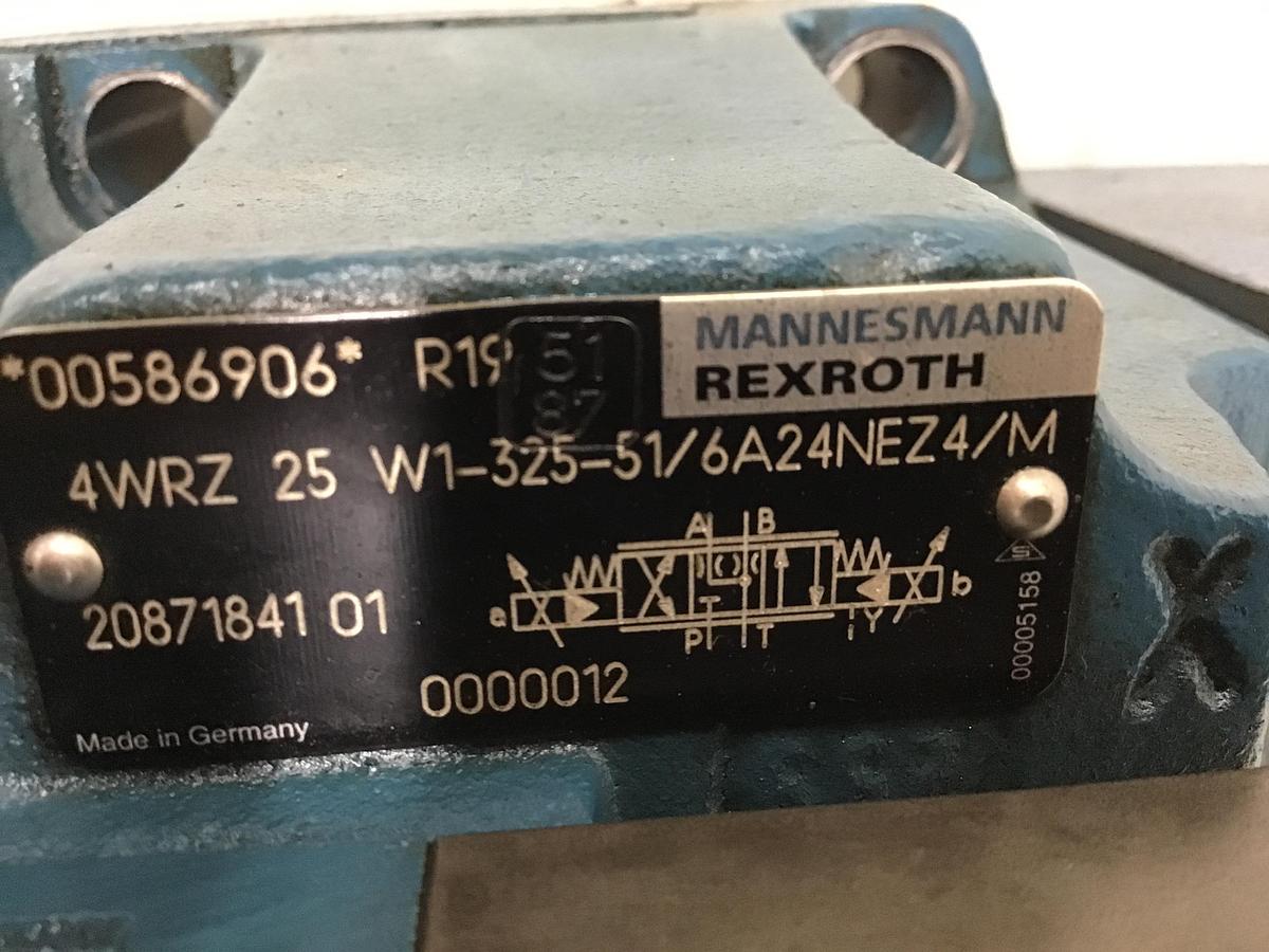 Used REXROTH 4WRZ25W132551/6A24NEZ4/M
