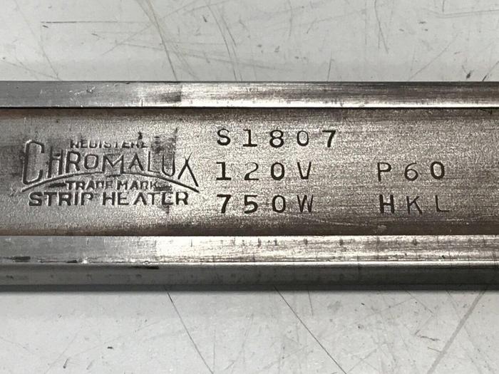 CHROMALOX 750 Watt Strip Heater S1807 #125771
