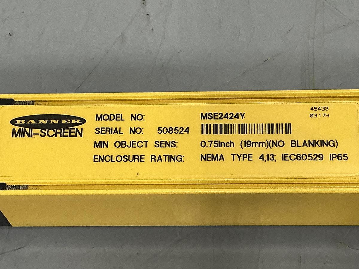 Used BANNER MSE2424Y