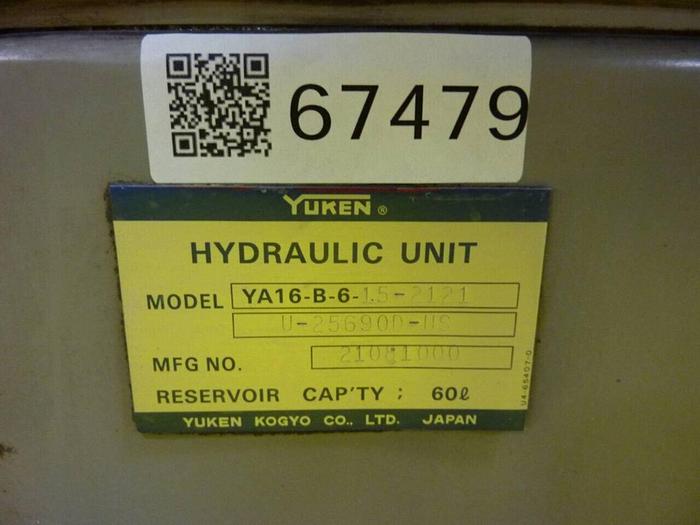 Used YUKEN Hydraulic Unit YA16-B-6-1.5-2121 Used