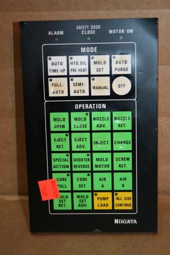 Used NIIGATA Operator Interface N115-5004 #7069