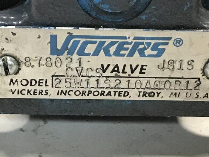 Used VICKERS Solenoid Valve DG4V32AMUHL760 Used