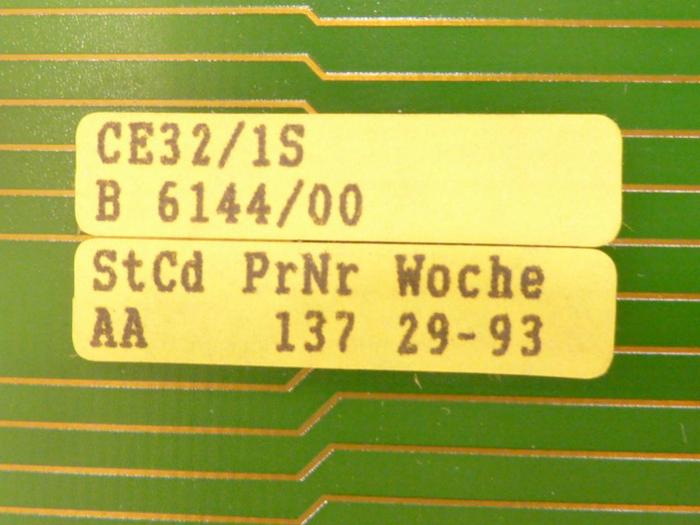 Used BACHMANN ELECTRONIC Circuit Board CE32/1S #54442