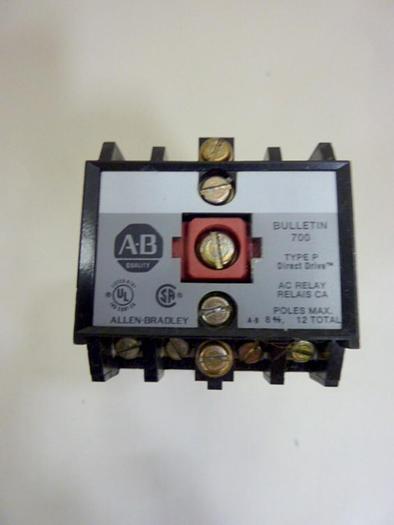 Used ALLEN BRADLEY AC Relay 700-P1200A1 SER B USED #60411