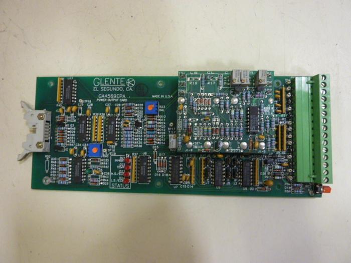 Used GLENTEK Servo Drive Card GA4569EPA #67449