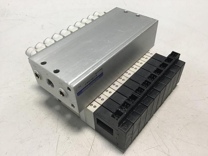 Used KOGANEI Manifold w/ Valves F10M8AJ #120920