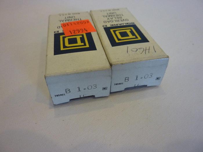 SQUARE D Overload Relay Thermal Unit B2.10 #12994