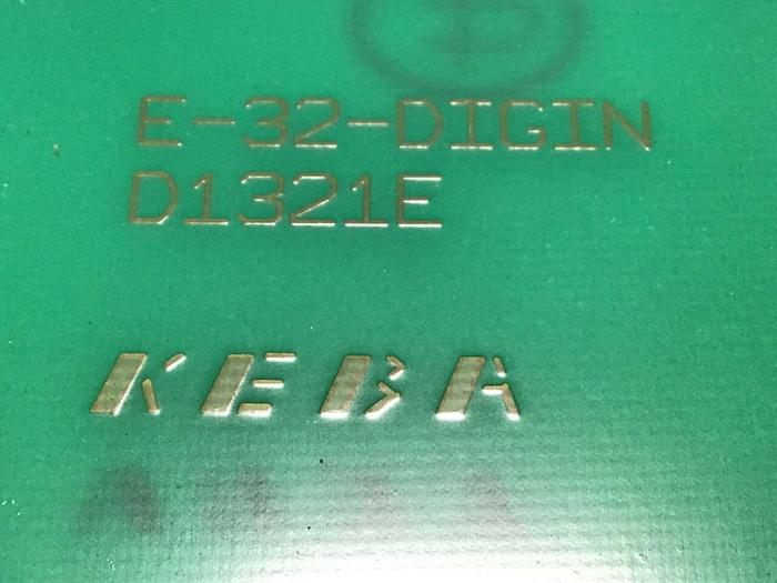 Used KEBA Engel Circuit Board E-32-DIGIN D1321E Used