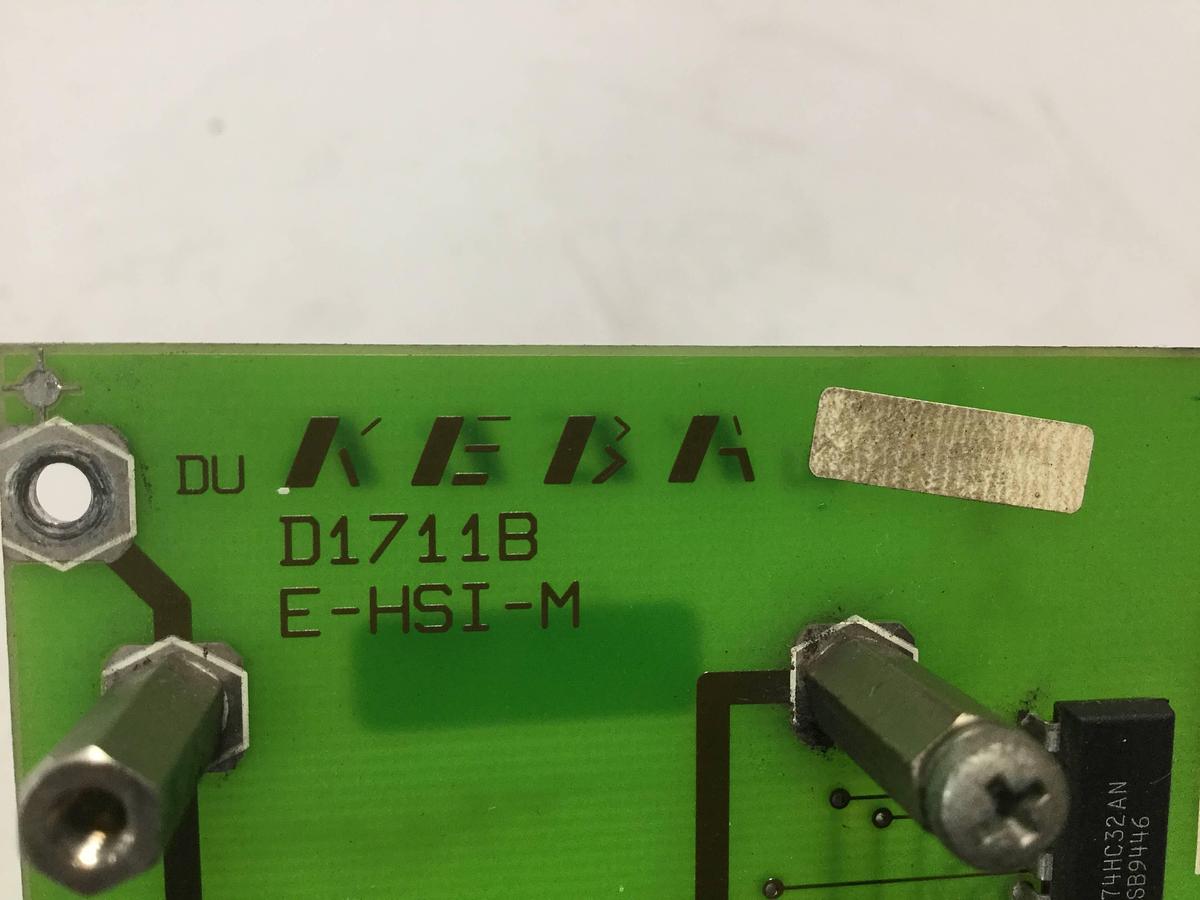 Used KEBA Circuit Board E-HSI-M D1711B USED