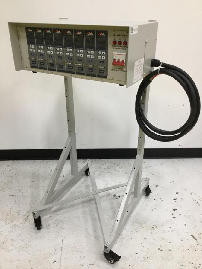Used METAL FABRICATOR 8 Zone Hot Runner HRMF-08-A1ST USED
