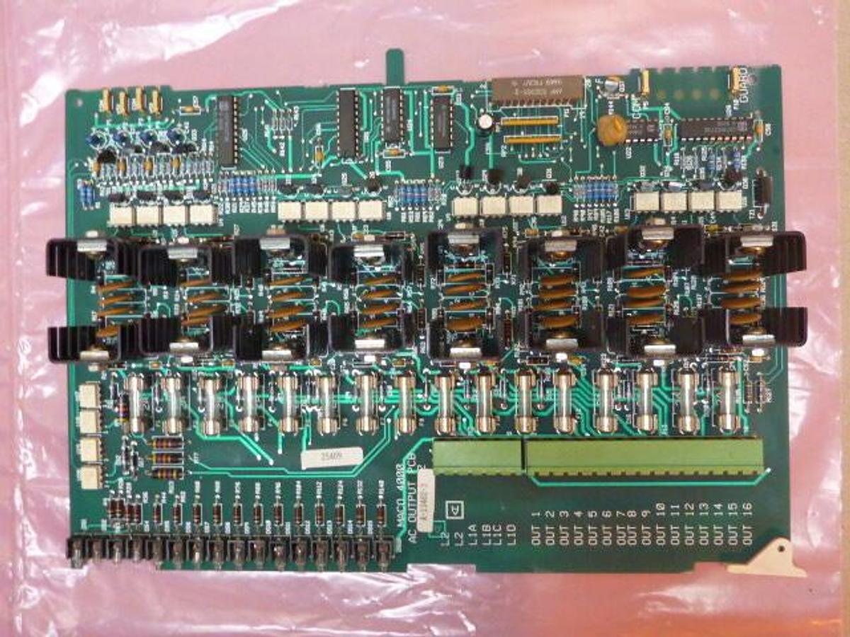 Used BARBER COLMAN AC Output Circuit Board A-13402-3 Used