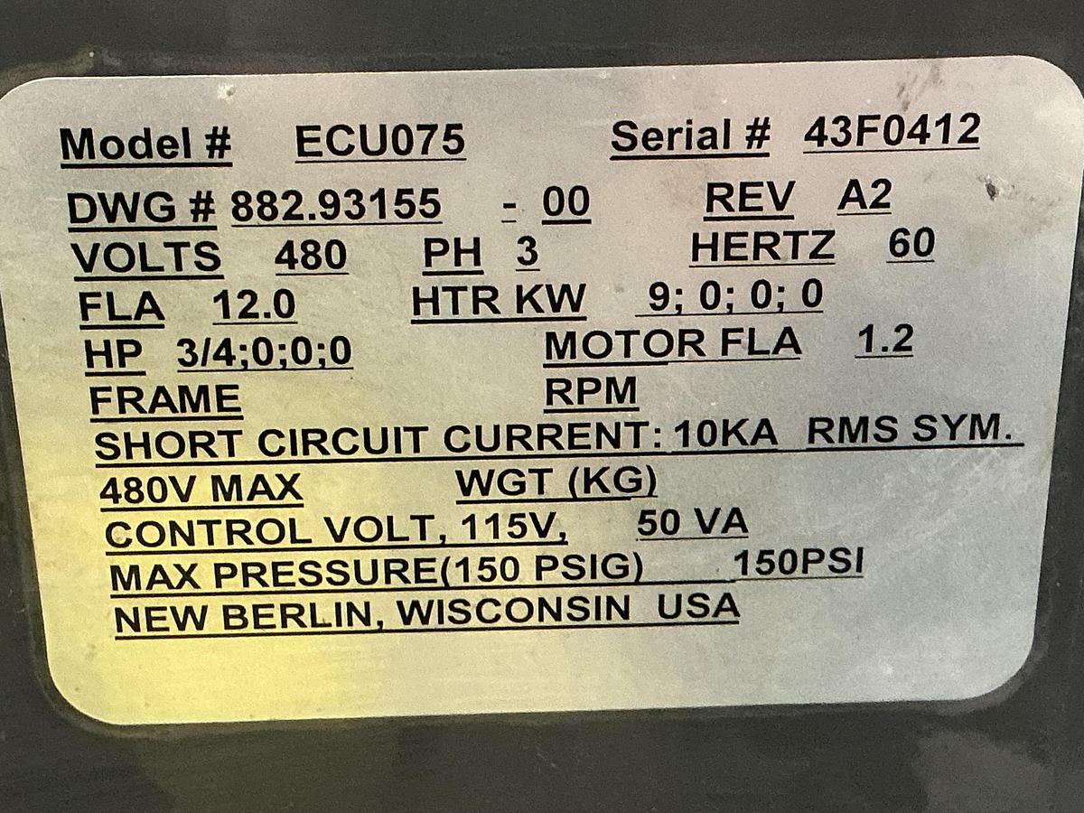 Used AEC ECU075 THERMOLATOR USED #151920