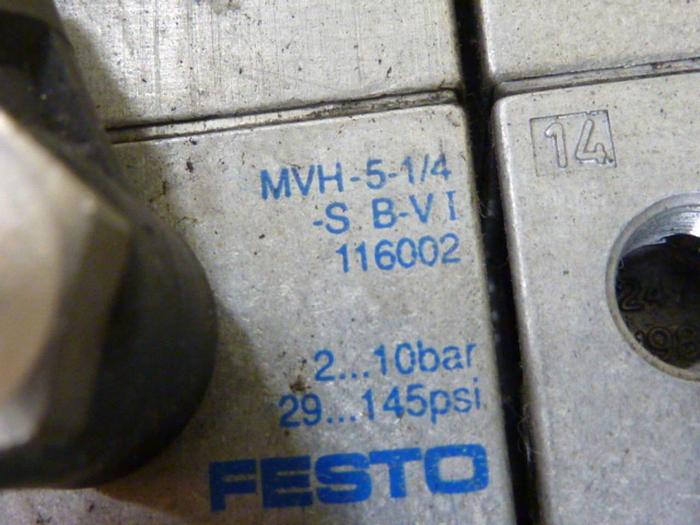 Used FESTO Control Block / Valve Terminal IFB8-02 #52842