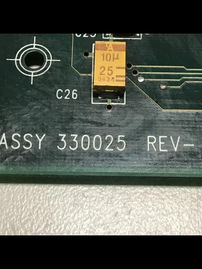 Used VAN DORN Analog Circuit Board 330025 PC330-025 Used