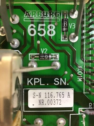 Used ARBURG Circuit Board ARB 658 USED