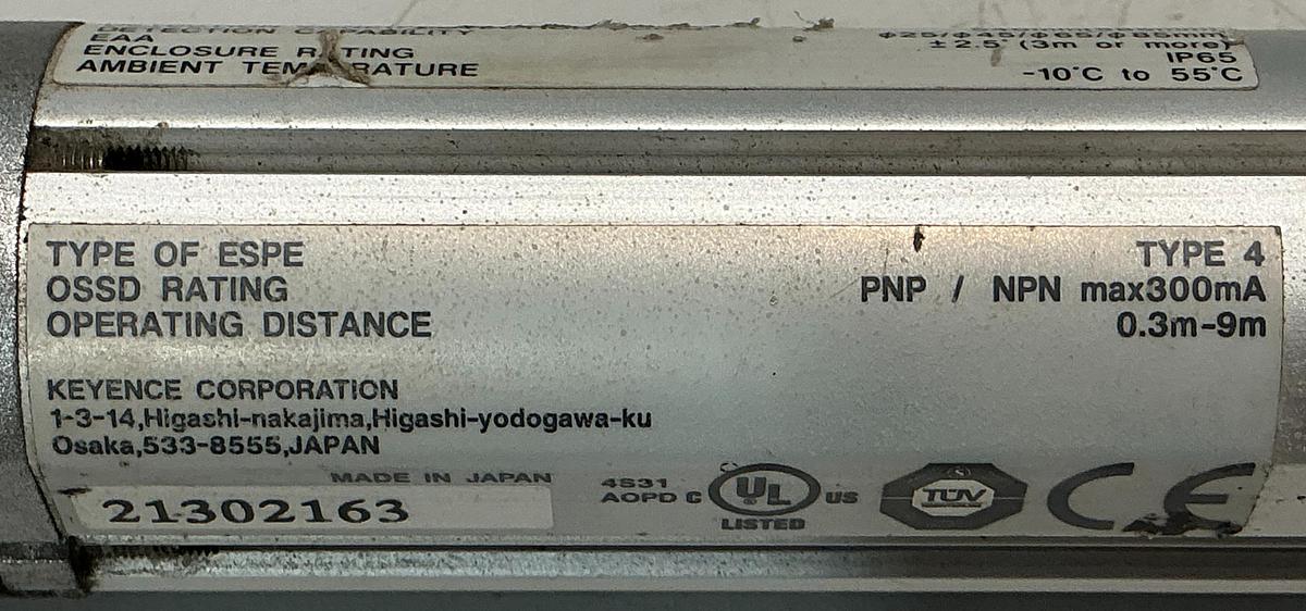 Used KEYENCE SL-C28H-R