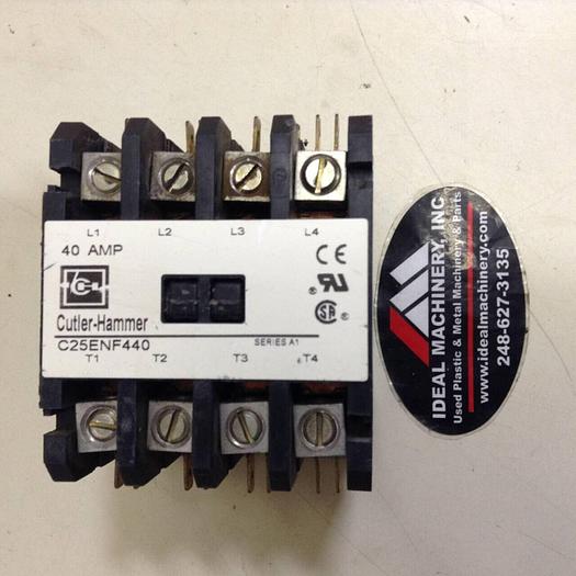 Used CUTLER HAMMER Contactor C25ENF440 #76190