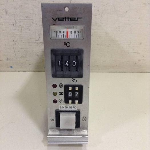 Used VETTER Hot Runner Control Card RC 911 T/HN #87739
