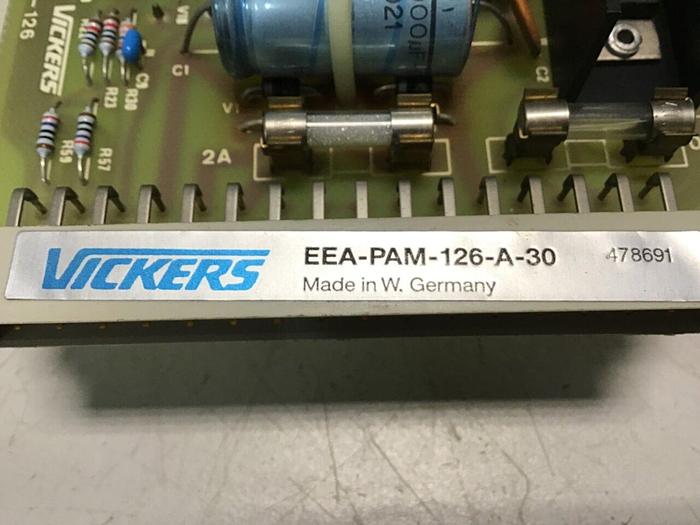 Used VICKERS Power Amplifier Card EEA-PAM-126-A-30 #141548