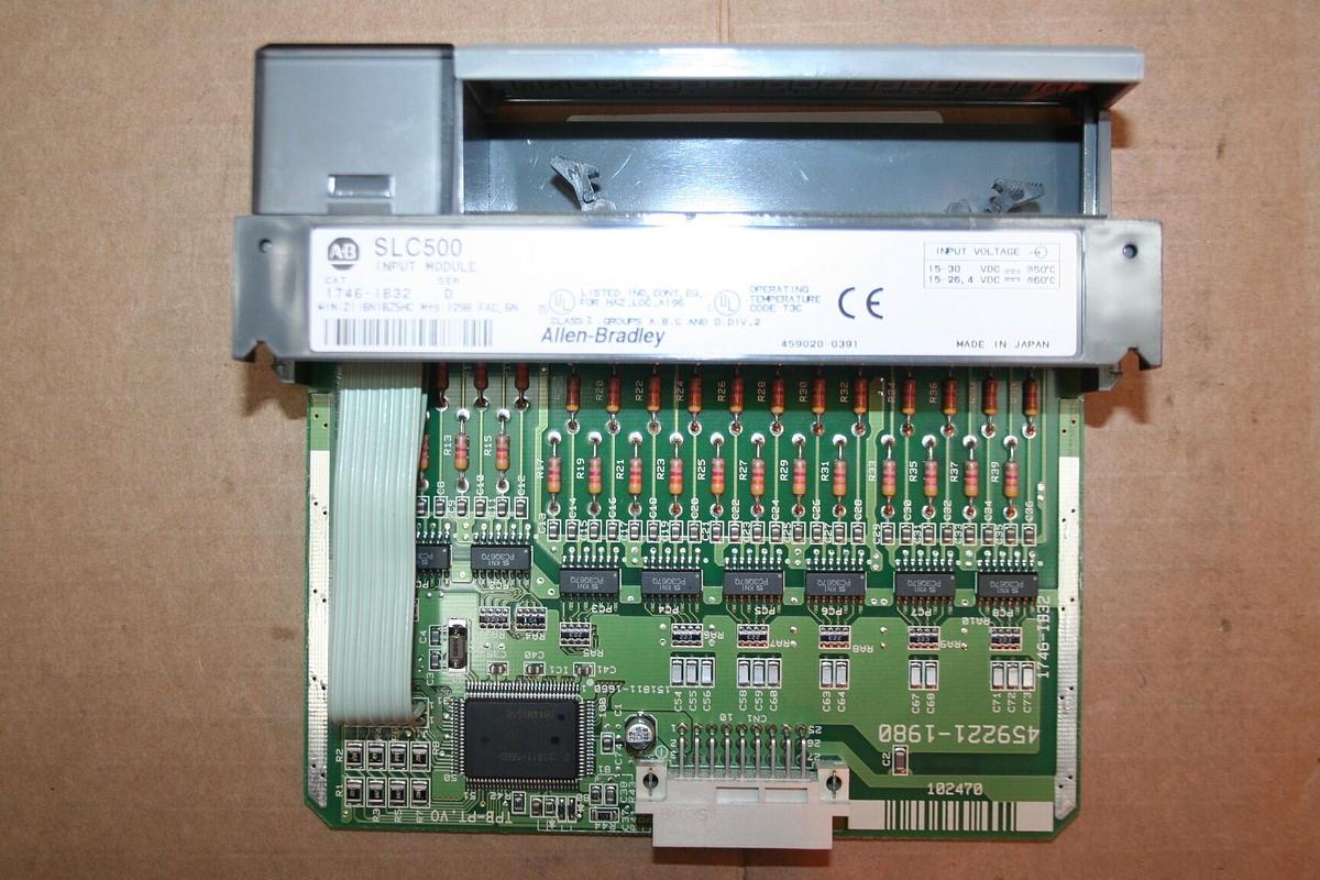 Used ALLEN BRADLEY Input Module 1746-IB32 SER D Used