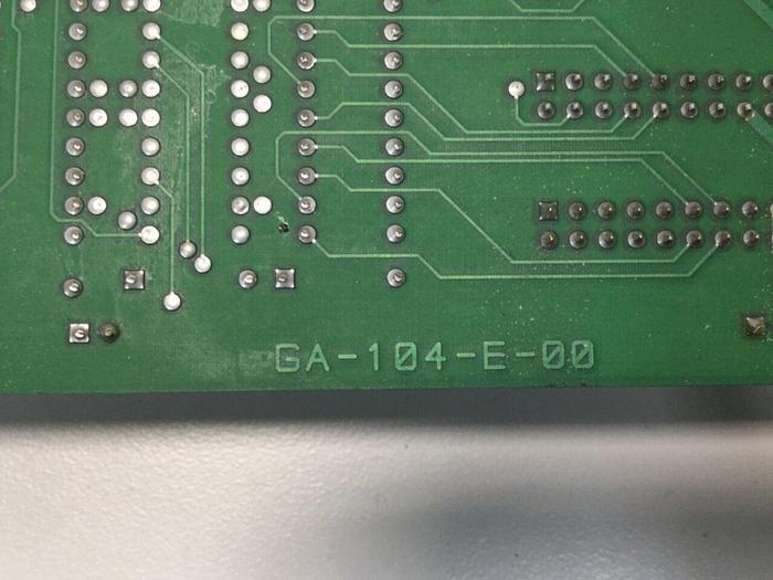 Used GAMMAFLUX Circuit Board GA-104-E-00 Used