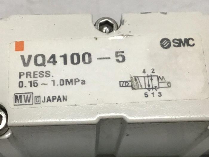 Used SMC Solenoid Valve VQ4100-5 #120767