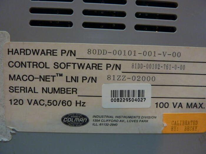 Used BARBER COLMAN Temperature Module 80DD-00101-001-V-00 Used